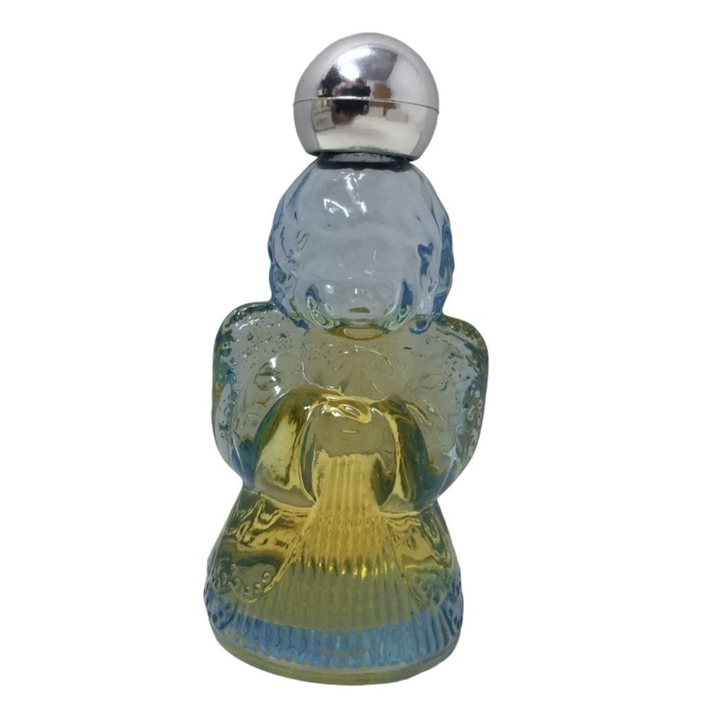 Vintage AVON Ariane Ultra Cologne in Glass Angel Shaped Cologne Bottle -not full